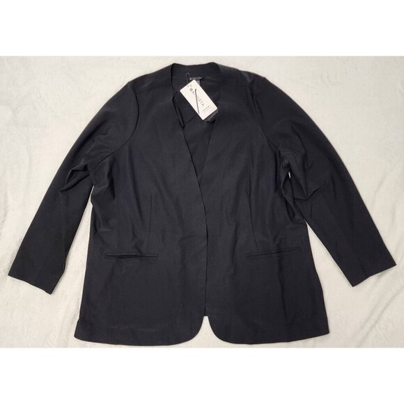 NWT Athleta Avenues Black Blazer Size 24 - Picture 5 of 7